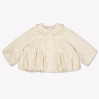 Donsje Amsterdam Sandersa Baby Girls Summer jacket In Light Beige