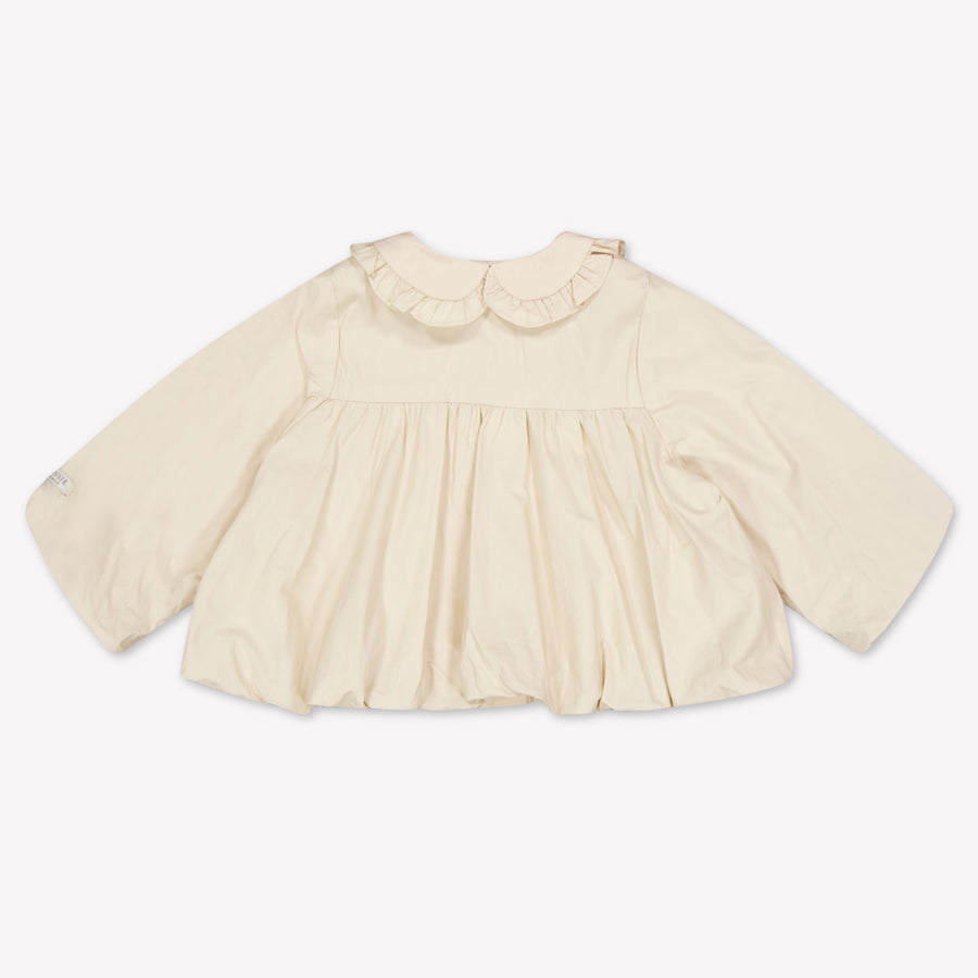 Donsje Amsterdam Sandersa Baby Girls Summer jacket In Light Beige