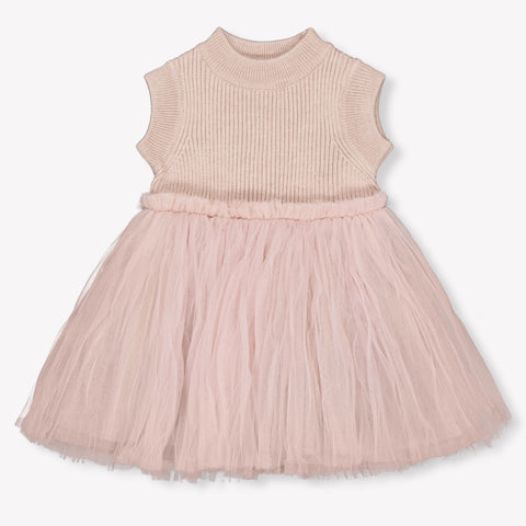 Donsje Amsterdam Xewa Baby Girls Dress In Lilac