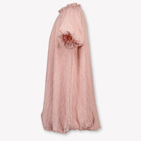 Donsje Amsterdam Dilan Kids Girls Dress In Old Pink