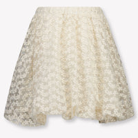 Donsje Amsterdam Ikea Kids Girls Skirt In OffWhite