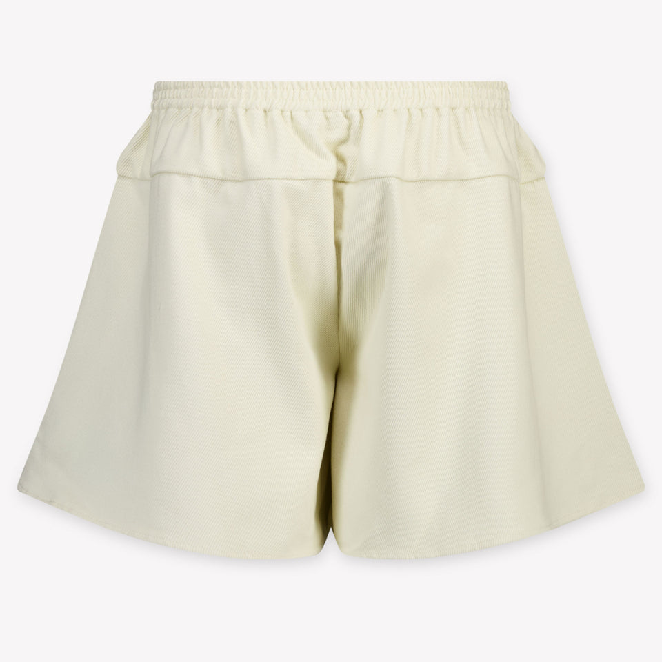 Donsje Amsterdam Cornstarch Kids Girls Shorts In Light Beige