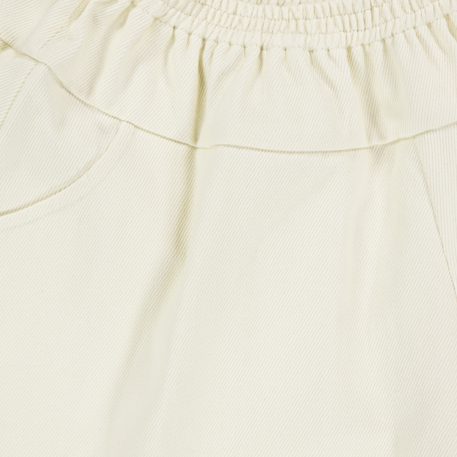 Donsje Amsterdam Cornstarch Kids Girls Shorts In Light Beige