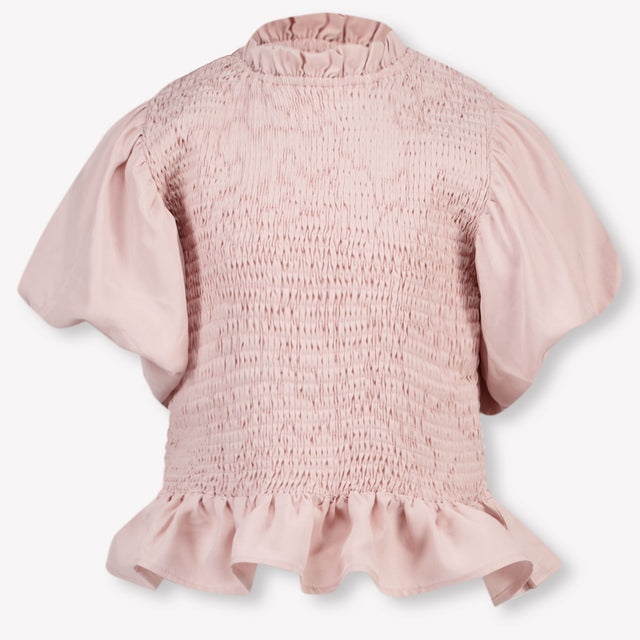 Donsje Amsterdam Sorien Kids Girls T-Shirt In Light Pink