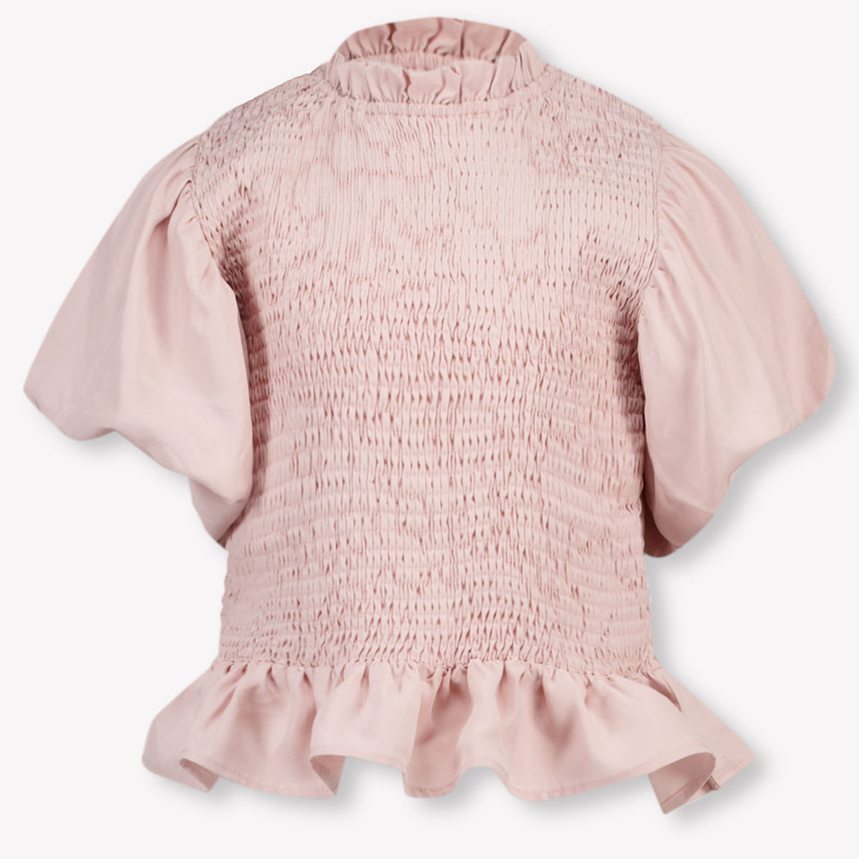 Donsje Amsterdam Sorien Kinder Meisjes T-Shirt In Licht Roze