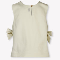 Donsje Amsterdam Veeri Kids Girls T-Shirt In Light Beige