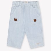 Donsje Amsterdam Kassim Baby Boys Jeans In Light Blue