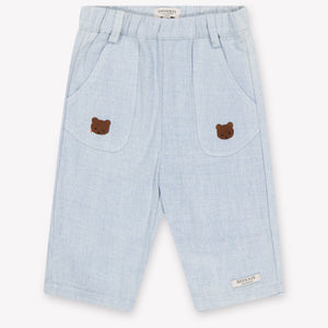 Donsje Amsterdam Kassim Baby Boys Jeans In Light Blue