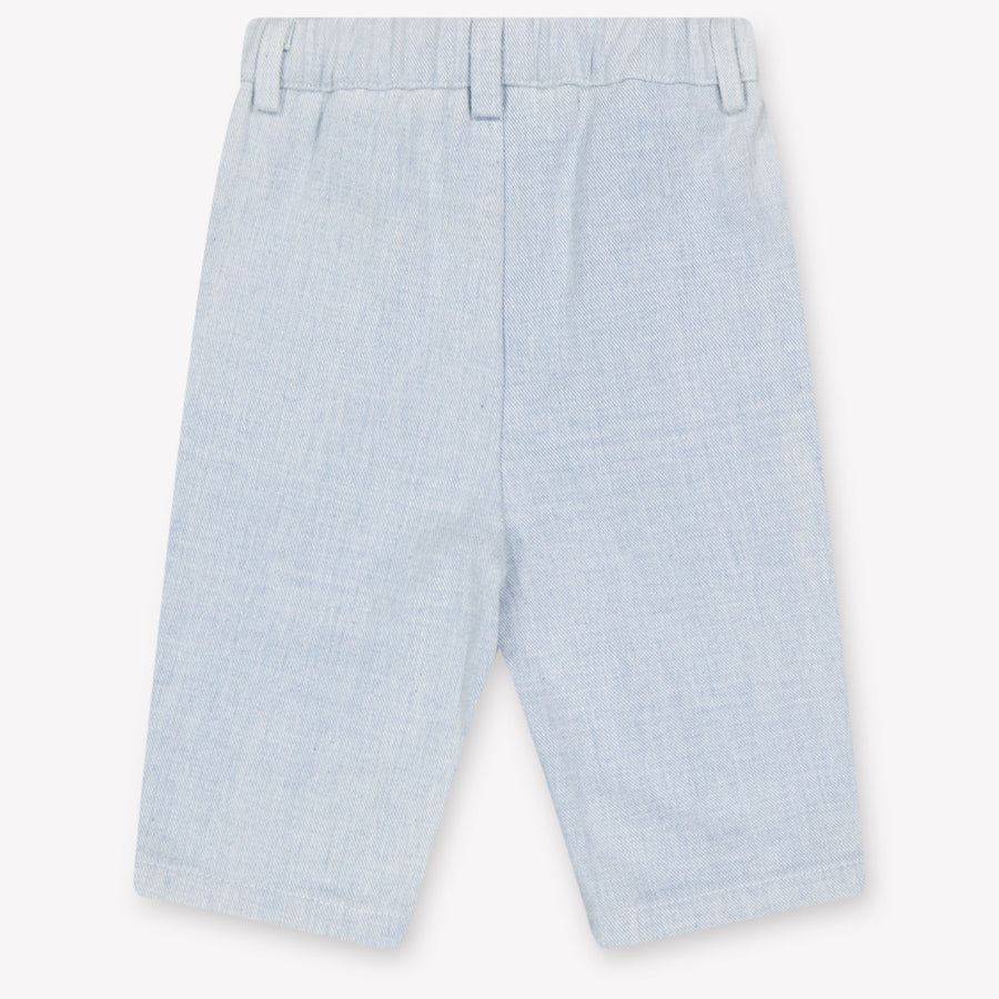 Donsje Amsterdam Kassim Baby Boys Jeans In Light Blue