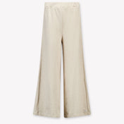 Donsje Amsterdam Hoyien Kids Girls Pants In Light Beige