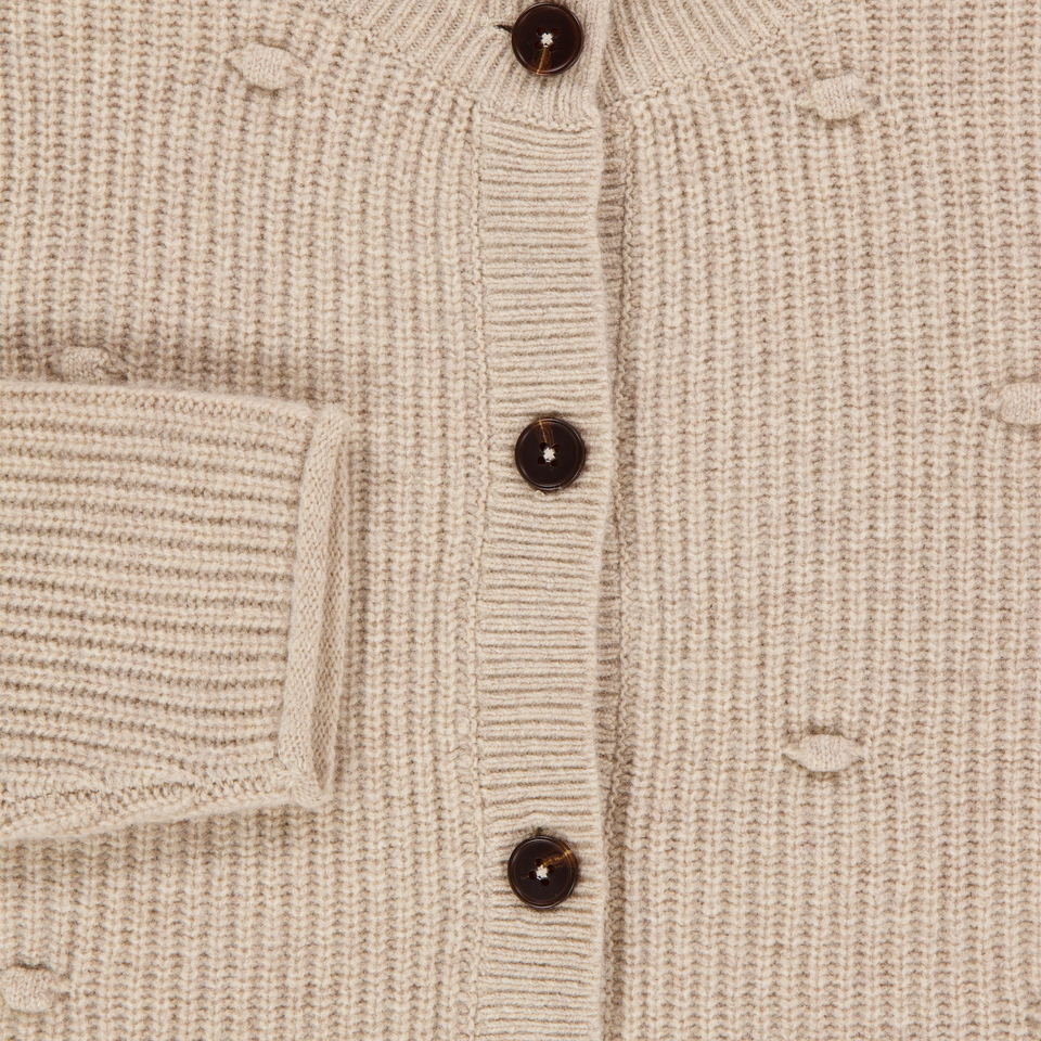 Donsje Amsterdam Marloes Kinder Meisjes Vest In Beige