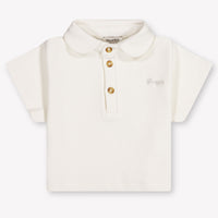 Donsje Amsterdam Ivelle Baby Meisjes Polo In Off White