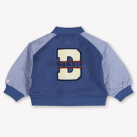 Donsje Amsterdam Noal Baby Jongens Vest In Donker Blauw