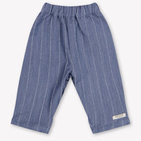 Donsje Amsterdam Mink Baby Jongens Broek In Blauw