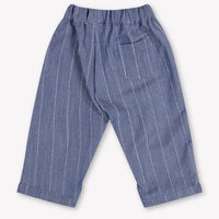 Donsje Amsterdam Mink Baby Jongens Broek In Blauw