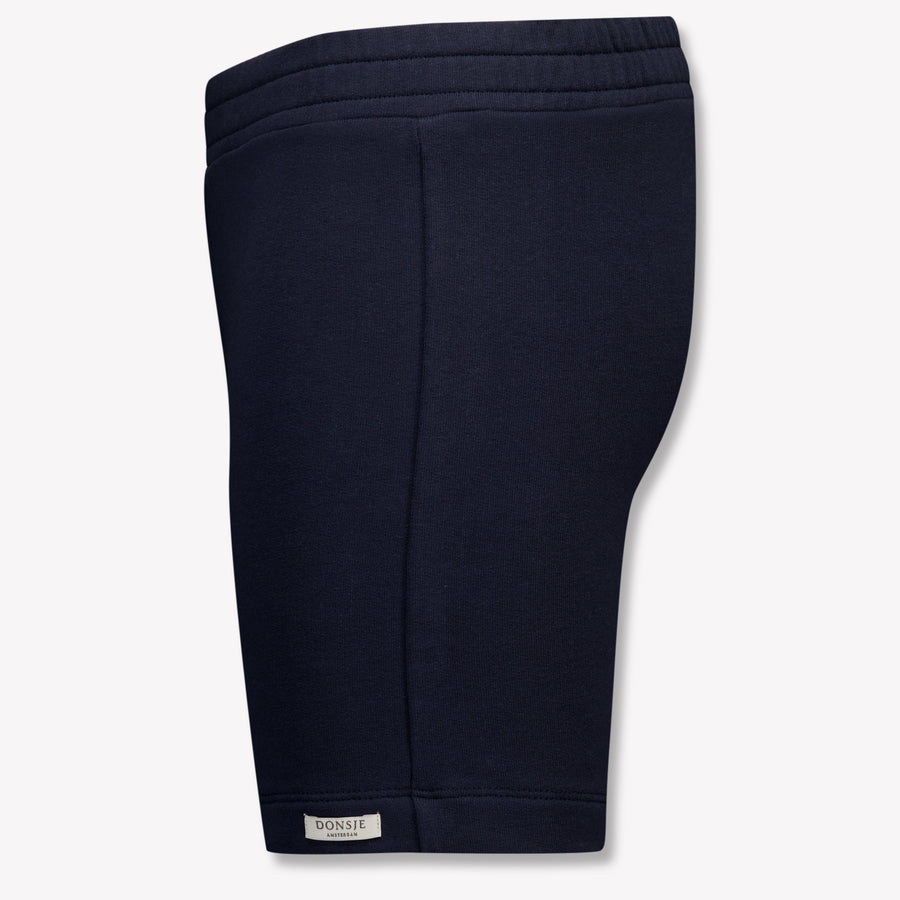 Donsje Amsterdam Rafie Kinder Jongens Shorts In Navy