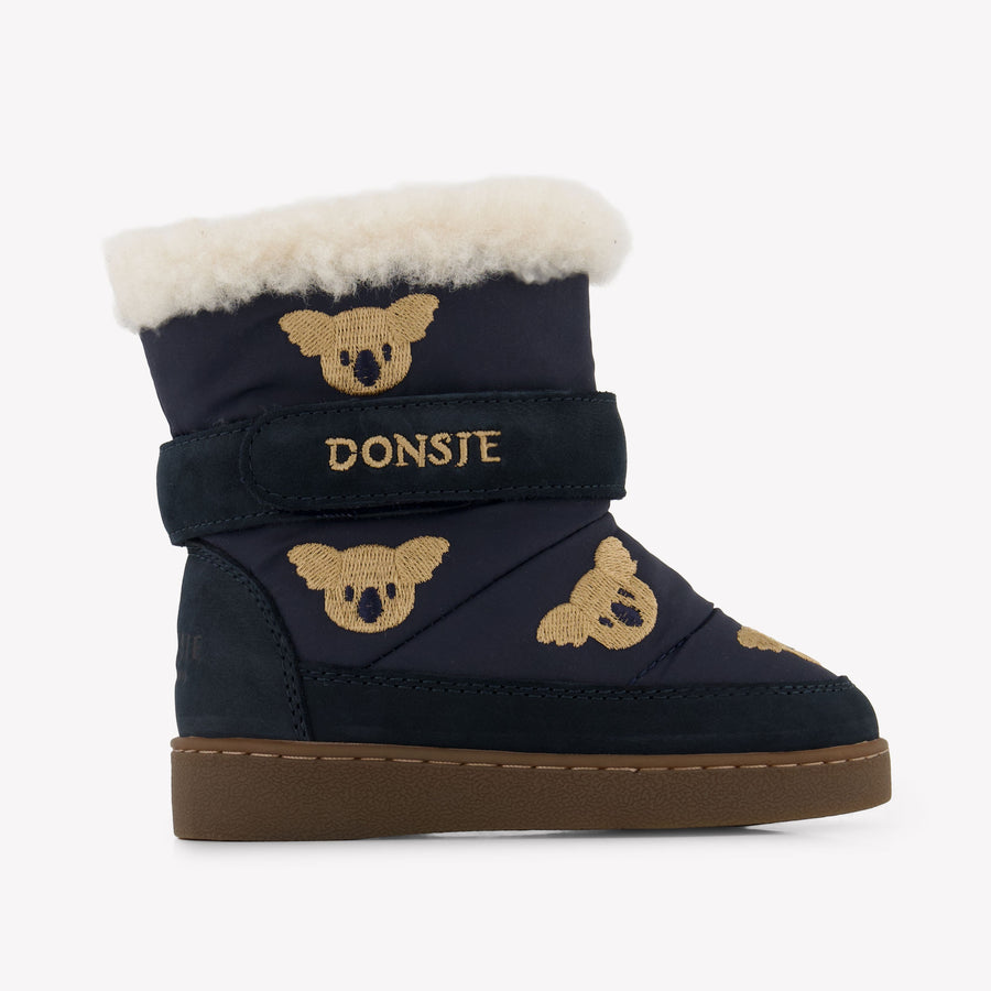 Donsje Amsterdam Boys Boots in Navy