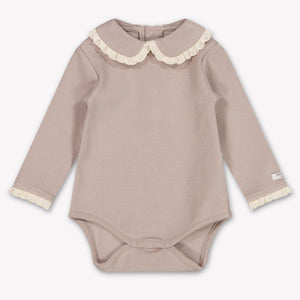 Donsje Amsterdam Diet Baby Girls Romper In Gray