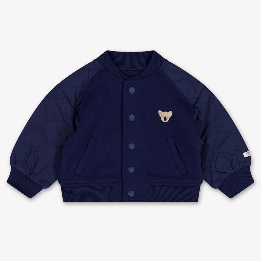 Donsje Amsterdam Noal Baby Jongens Vest In Navy