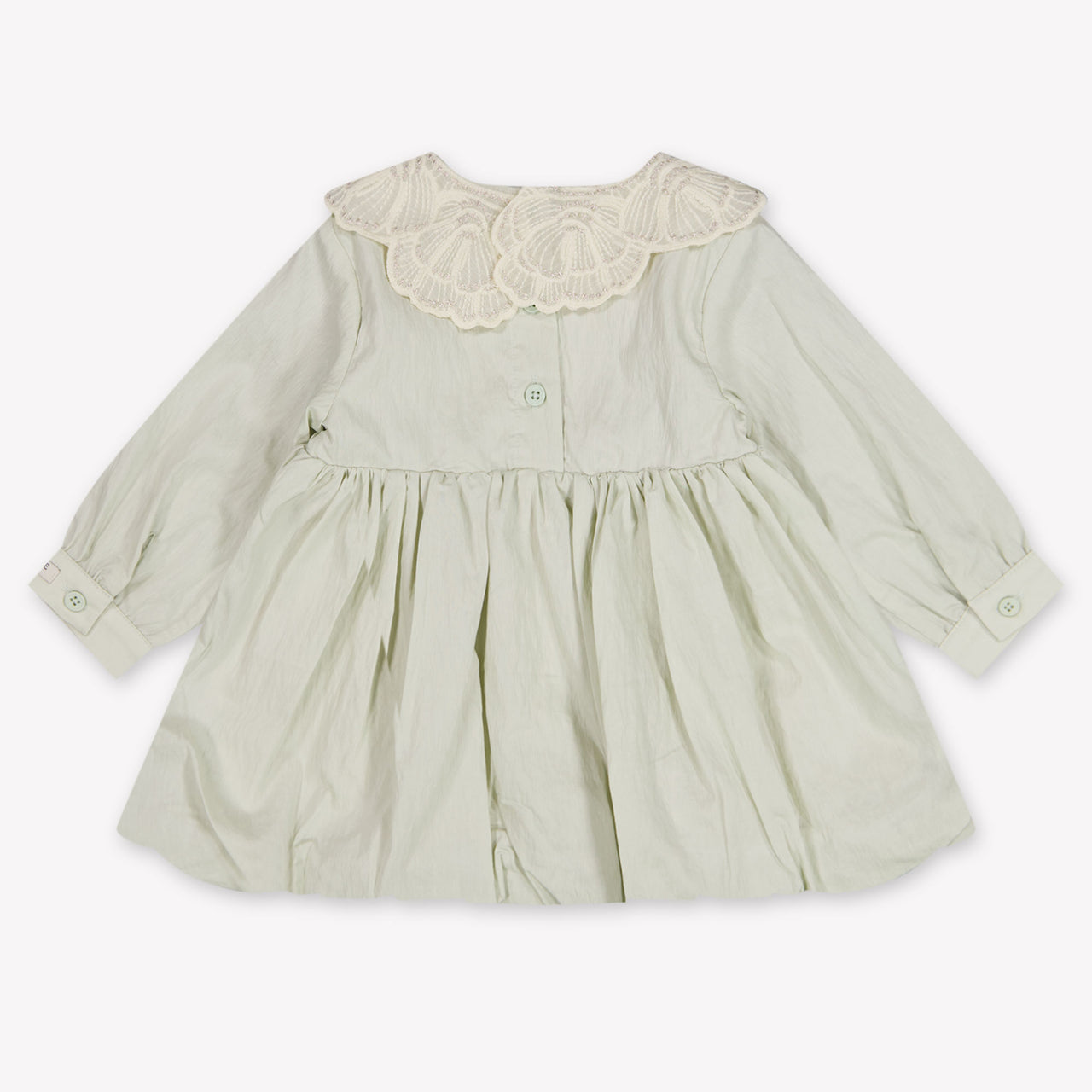 Donsje Amsterdam Doriane Baby Girls Dress In Gray
