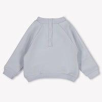 Donsje Amsterdam Peeves Baby Boys Sweater In Light Blue