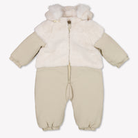 Donsje Amsterdam Maevie Baby Meisjes Skipakken In Licht Grijs