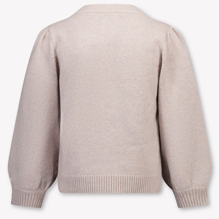 Donsje Amsterdam Denna Kids Girls Sweater In Light Pink