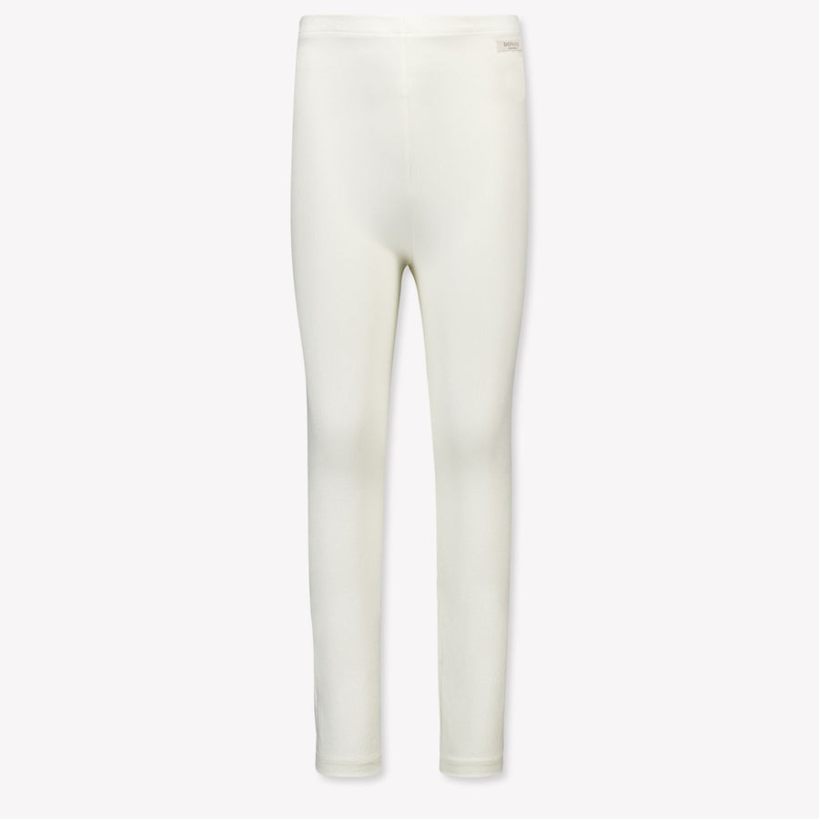 Donsje Amsterdam Kids Girls Leggings In OffWhite
