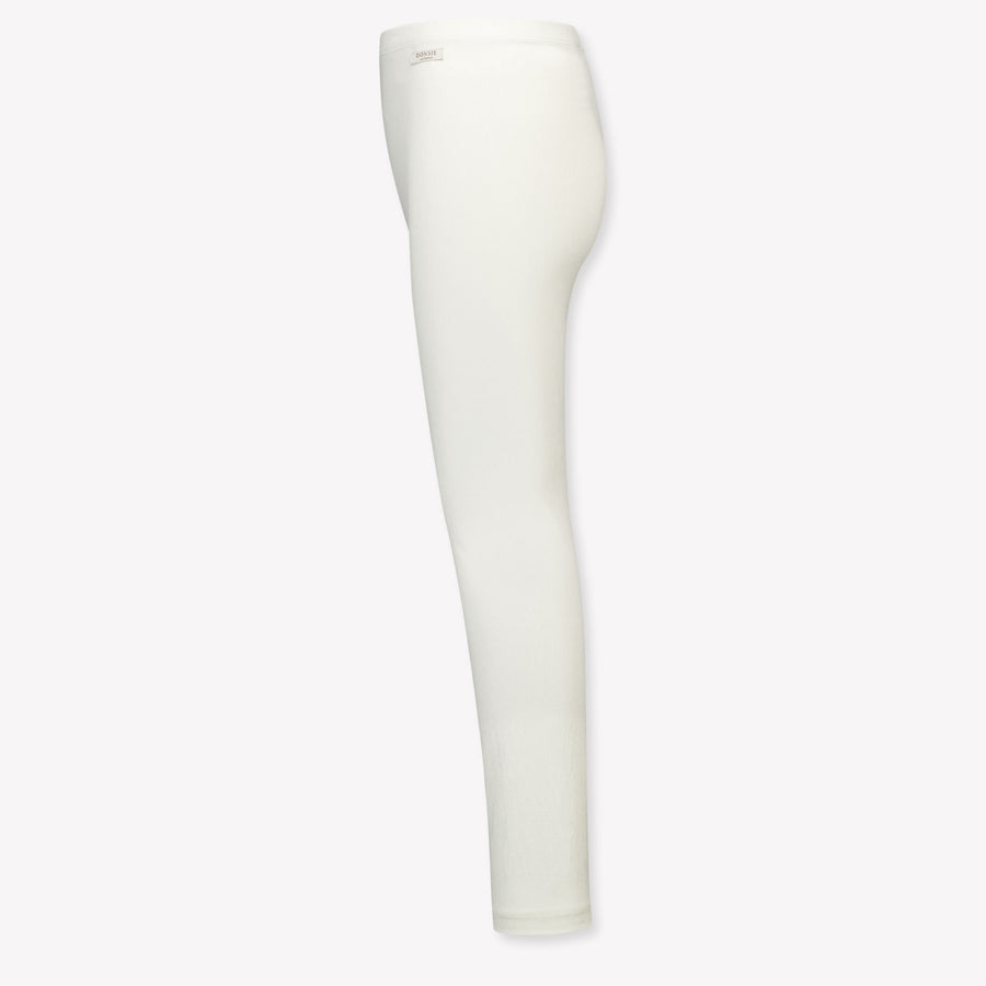 Donsje Amsterdam Kids Girls Leggings In OffWhite