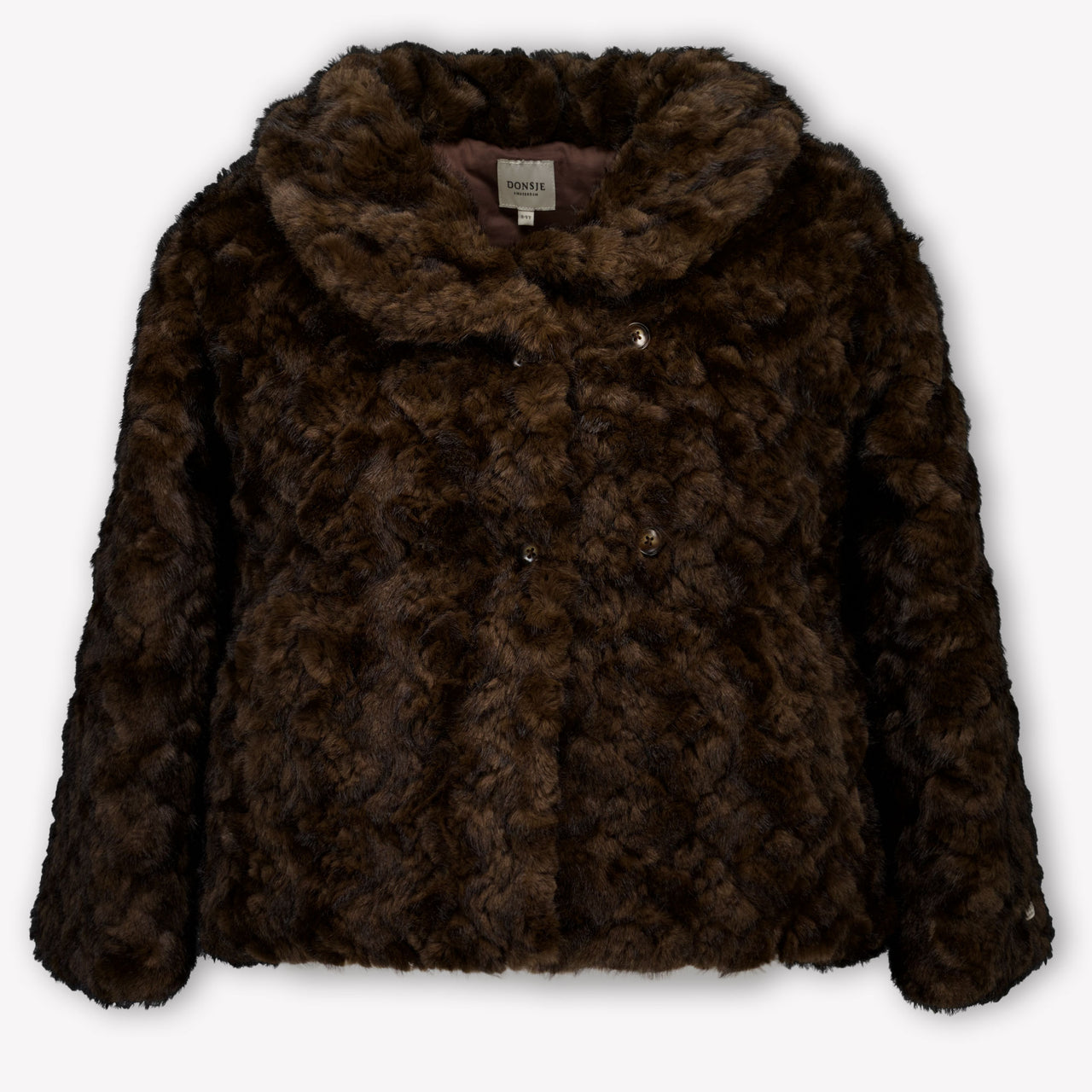 Donsje Amsterdam Kids Girls Jackets In Brown