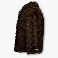 Donsje Amsterdam Kids Girls Jackets In Brown