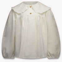 Donsje Amsterdam Kinder Meisjes Blouse In Off White