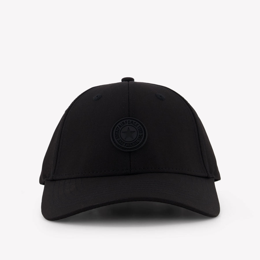 Airforce Boys Cap in Black