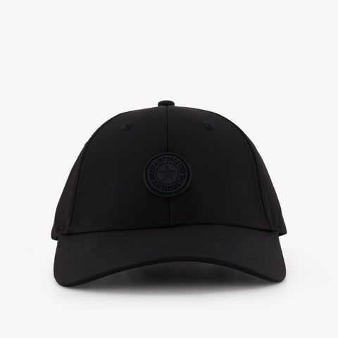Airforce Kids Boys Cap In Black
