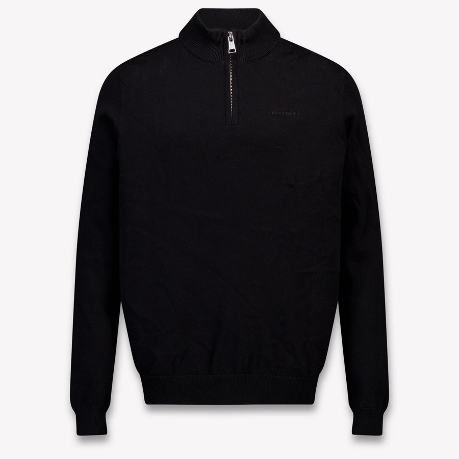 Airforce Kids Boys Sweater In Black
