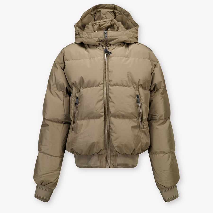 Airforce Kids Girls Winter coat In Light Brown