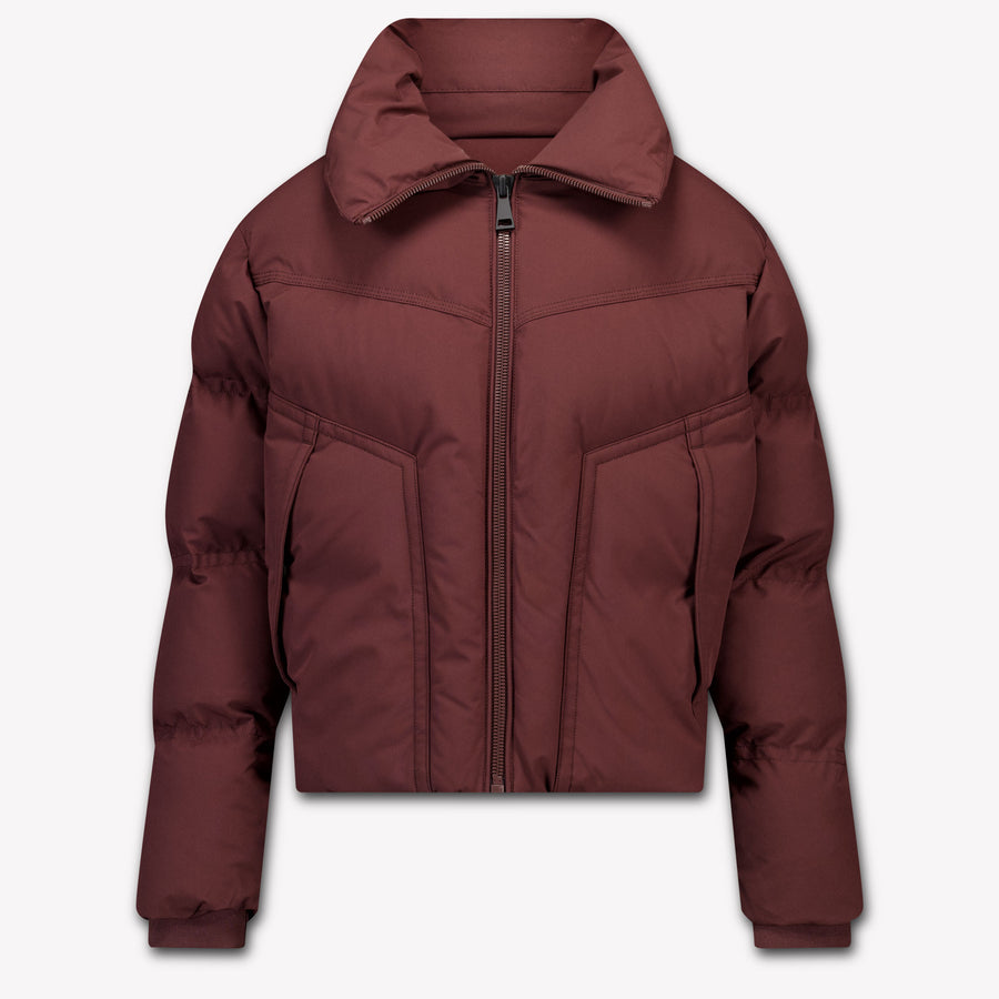 Airforce Girls Winter Jacket in Bordeaux