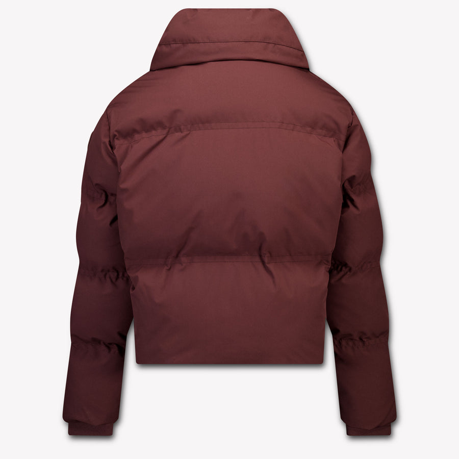 Airforce Girls Winter Jacket in Bordeaux