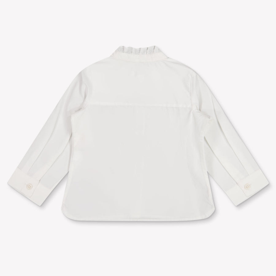 Tommy Hilfiger Baby Meisjes Blouse In Wit