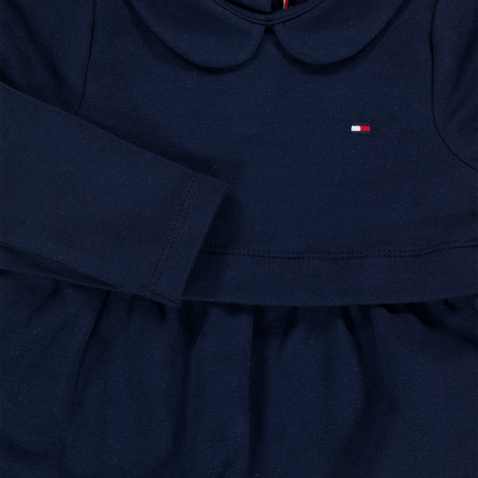 Tommy Hilfiger Baby Girls Dress Navy