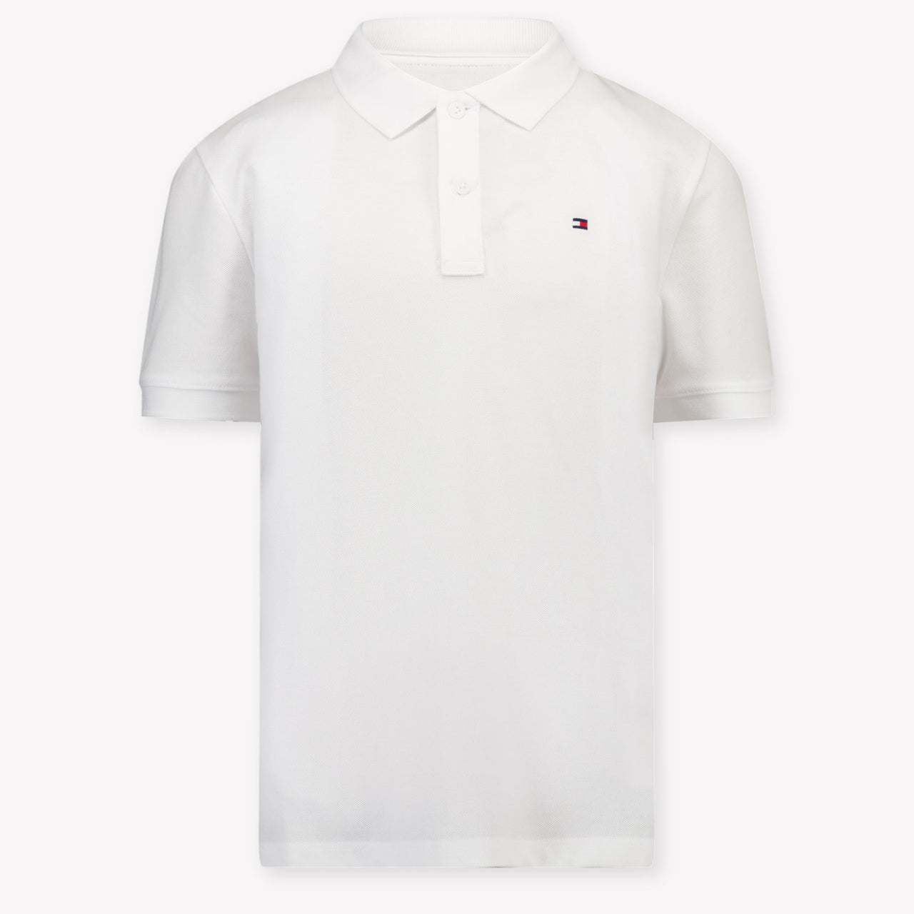Tommy Hilfiger Kids Boys Polo In White
