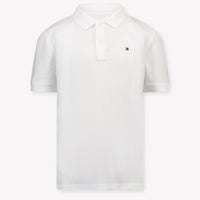 Tommy Hilfiger Kids Boys Polo In White