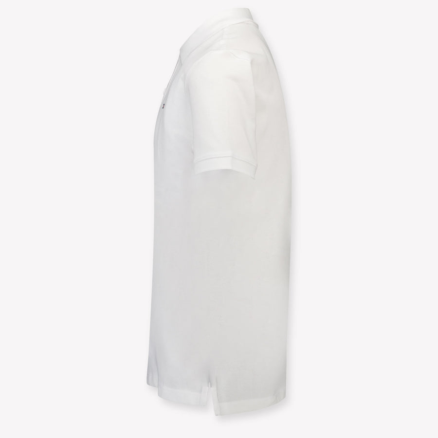 Tommy Hilfiger Kids Boys Polo In White