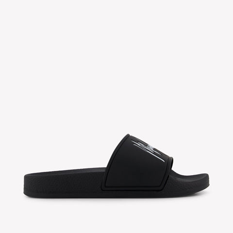 Malelions Boys Flipflops  Black