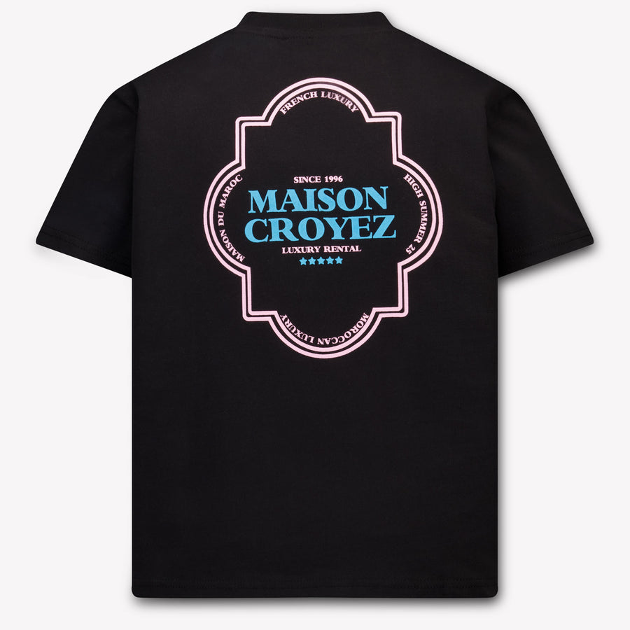 Croyez Kids Boys T-Shirt In Black