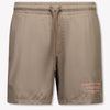 Croyez Kids Boys Swimwear In Beige