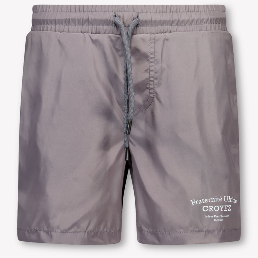 Croyez Boys Swimwear in Anthracite