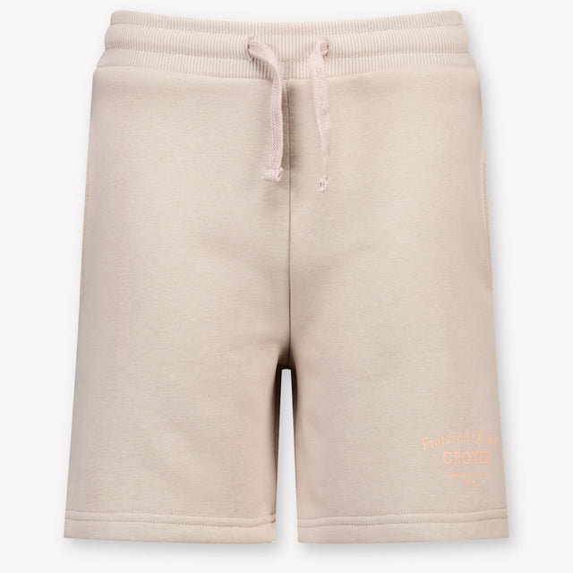 Croyez Kids Boys Shorts In Beige