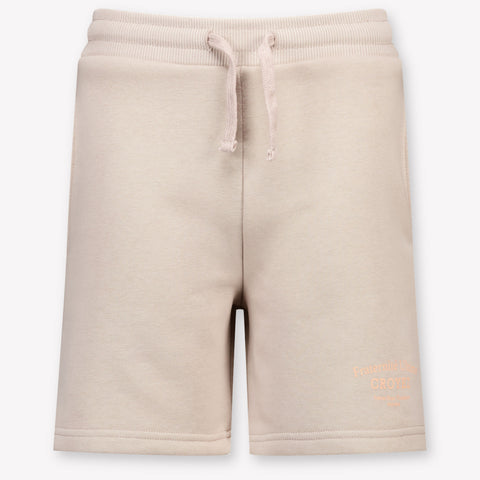 Croyez Kids Boys Shorts In Beige