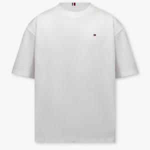 Tommy Hilfiger Kids Boys T-Shirt In White
